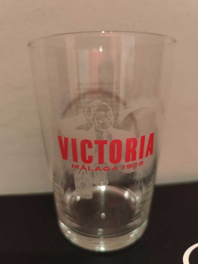 6 bicchieri di birra Victoria Malaga 1928