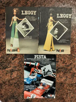 Lotto pubblicità vintage Polistil