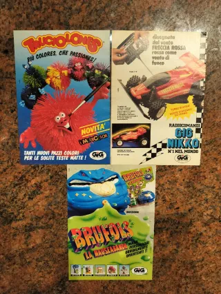 Lotto Pubblicità Vintage Gig