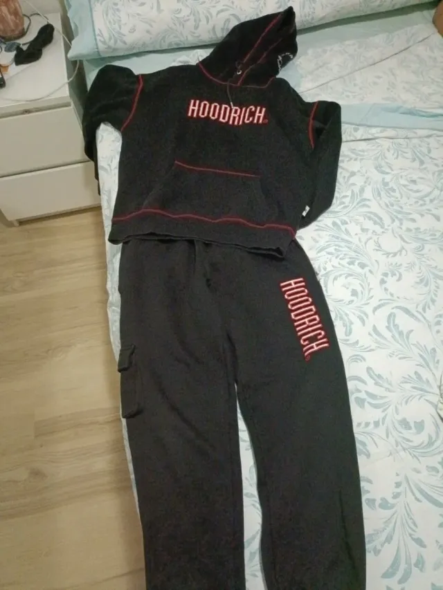 Conjunto Chándal Hoodrich Negro