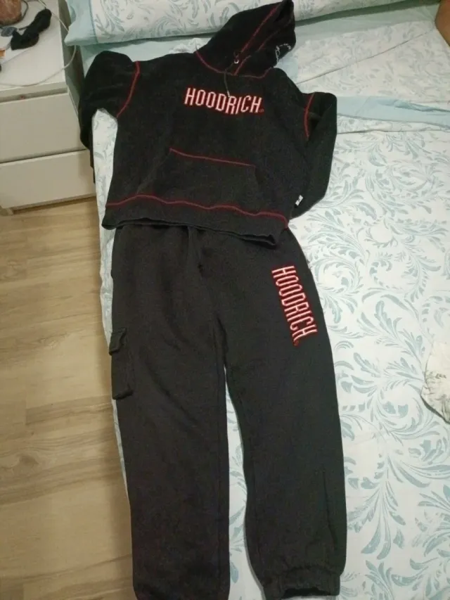 Conjunto Chándal Hoodrich Negro