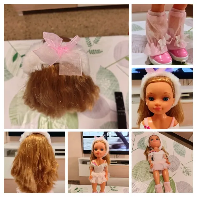 Nancy: lote de 4 muñecas, armario, tocador