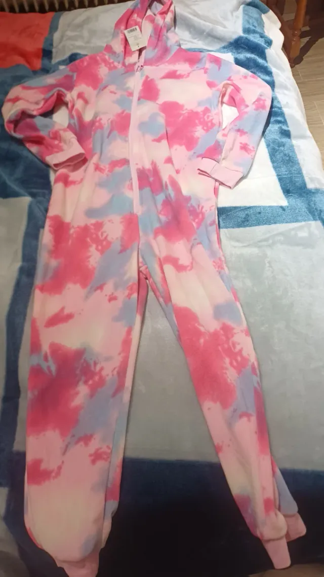Mono pijama tie-dye talla única