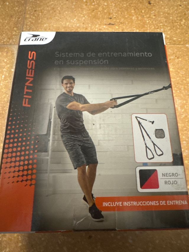 Sistema Entrenamiento Suspensión Fitness Crane