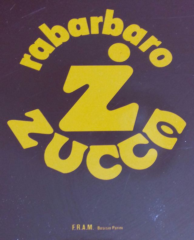 Vassoio Latta Vintage Rabarbaro Zucca