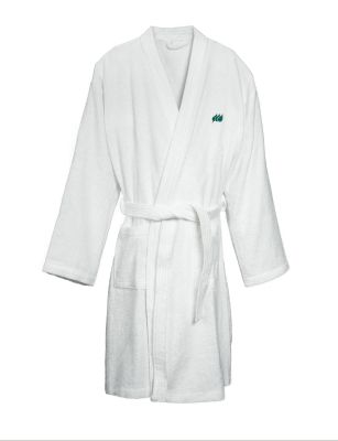 Albornoz Blanco 100% Algodón