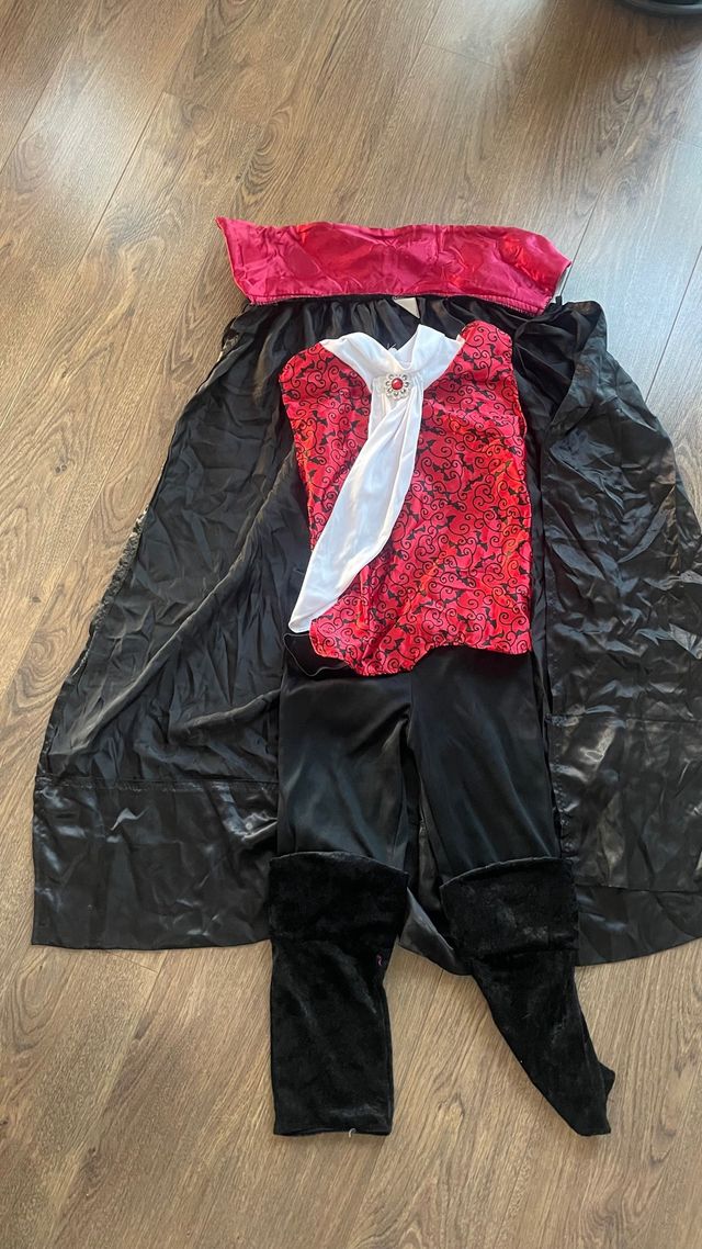 Disfraz Vampiro Halloween Niño talla 6-8