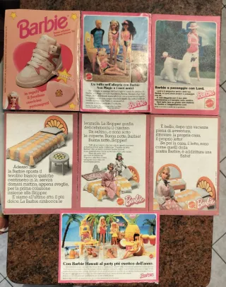 Lotto Pubblicità Vintage Barbie