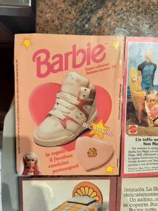 Lotto Pubblicità Vintage Barbie