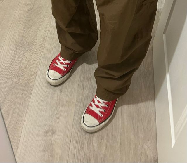 Converse All Star Rojas de botín Talla 41