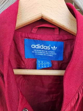 Giacca College Adidas Rossa