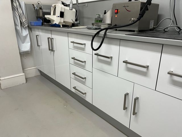 Cajoneras modulares madera/vidrio