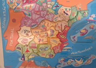 Puzzle Mapa España Infantil