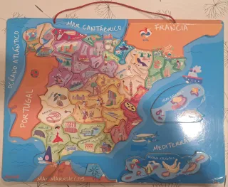 Puzzle Mapa España Infantil