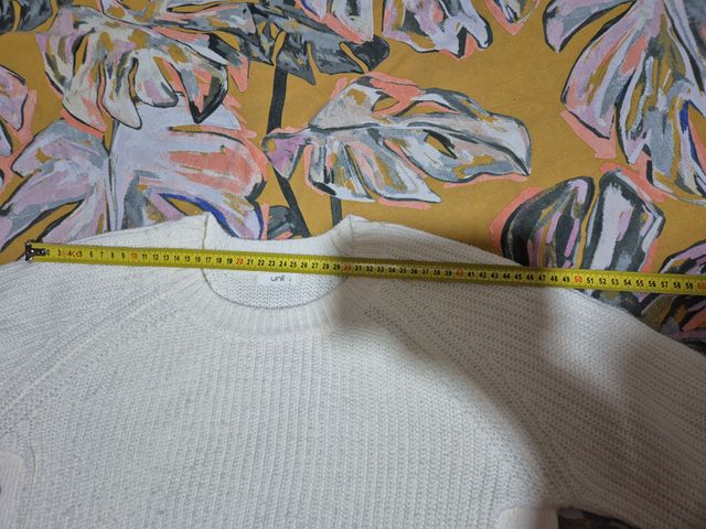 Jersey de punto beige