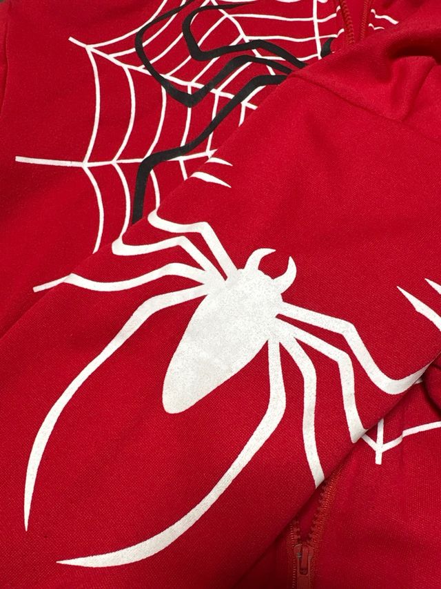 Chaqueta Spiderman Roja y Blanca