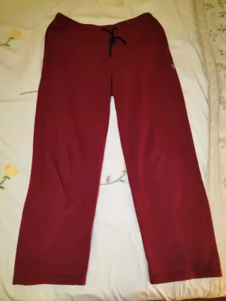 Pantalón chándal Reebok mujer granate
