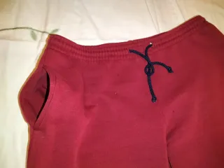 Pantalón chándal Reebok mujer granate