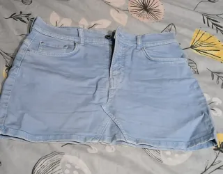 Minifalda vaquera Pepe Jeans azul