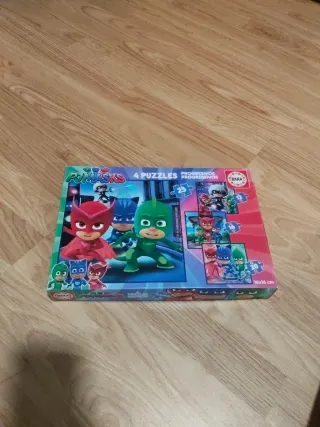 Puzle PJ Masks 4 Puzzles