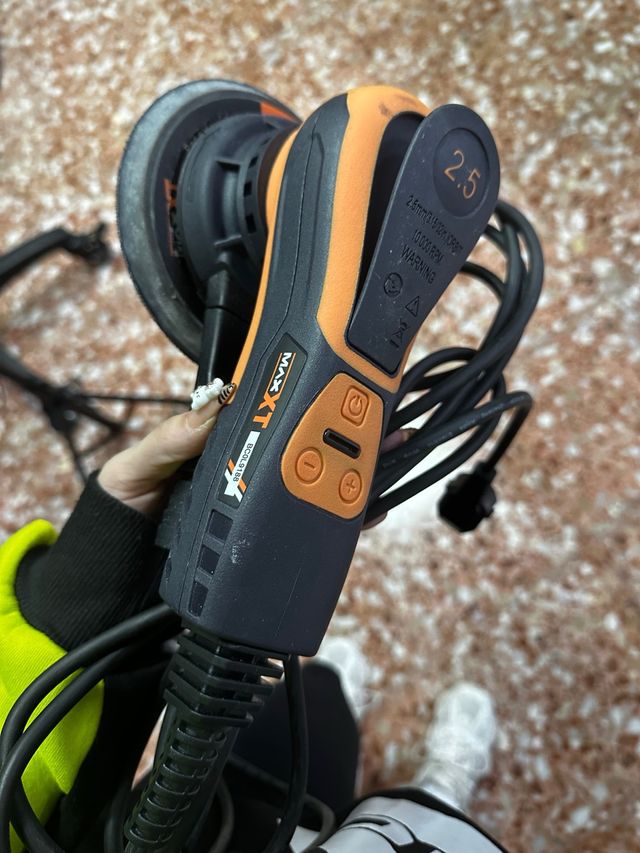 MAXXT Lijadora Orbital Sin Escobillas