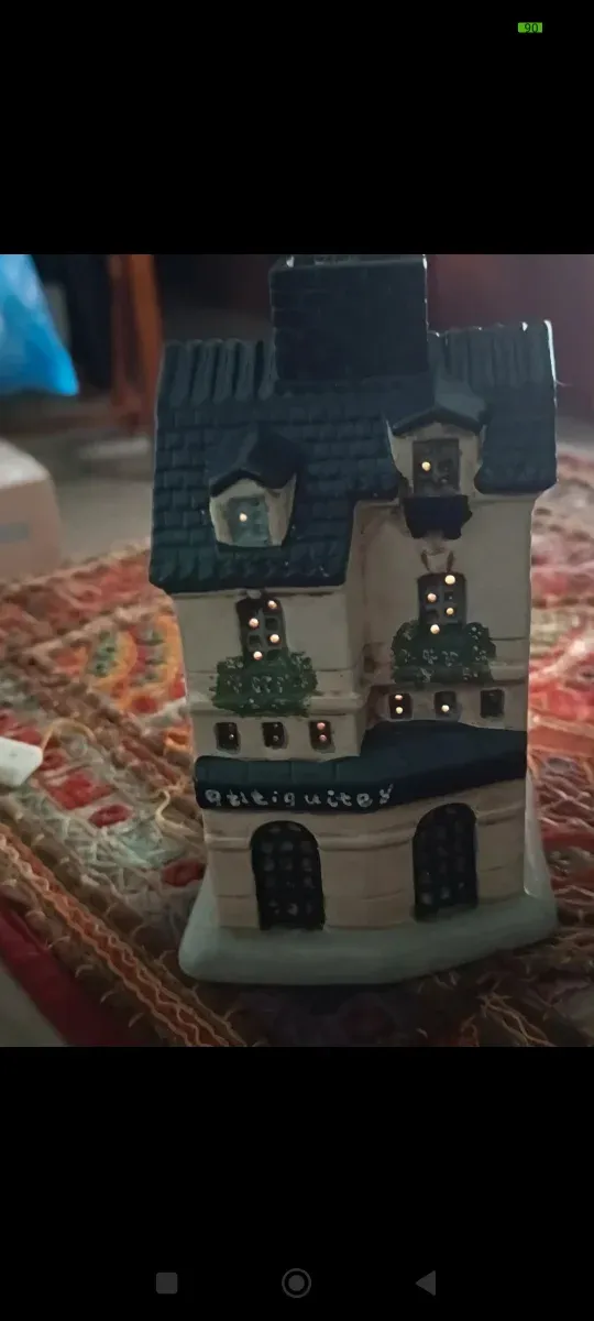 Quemador de incienso/ceras estilo casa