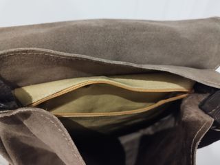 Bolso Sergio Gomara Ante Marrón Multicolor