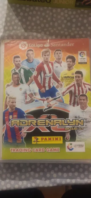 Panini Adrenalyn 2016-17. 4 balones de oro messi