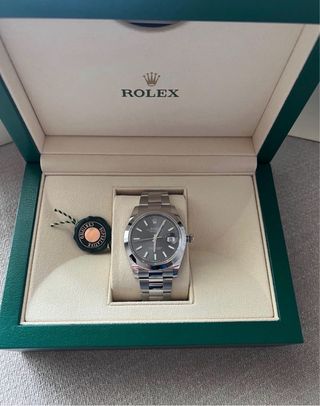 Rolex Datejust 41mm rodhium