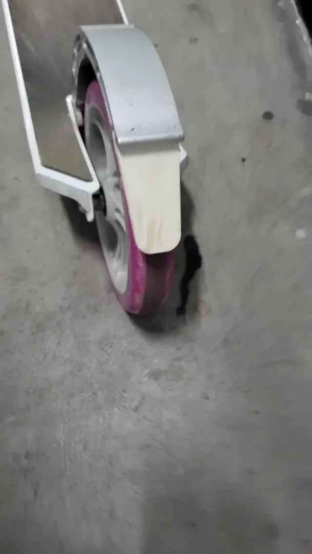 Patinete Oxelo Mid 9 Blanco y Morado