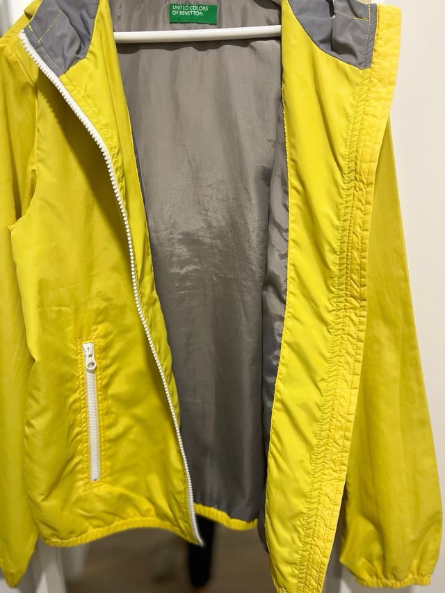 Chubasquero amarillo niño/niña