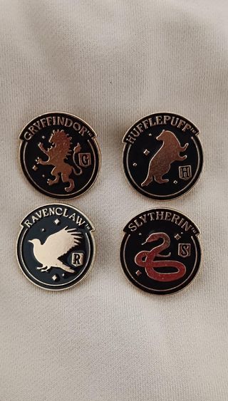 Pack 4 pines casas Harry Potter