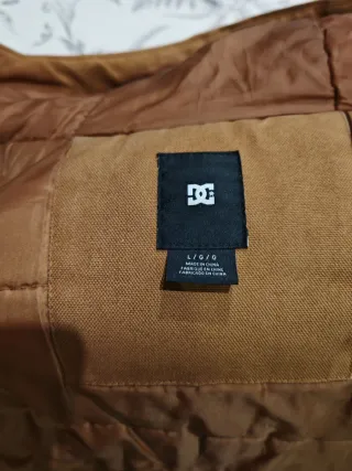 Parka DC Abrigo Invierno Marrón