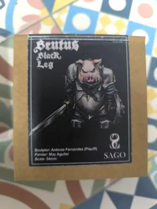 Figura Brutus Black Leg SAGO 54mm