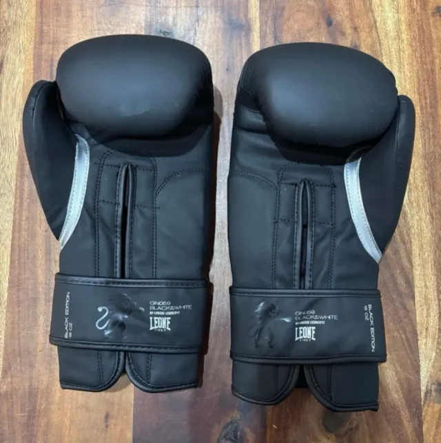 Guantes de Boxeo Leone Black Edition 16oz