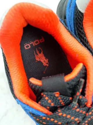 Zapatillas Polo Ralph Lauren Azul Naranja