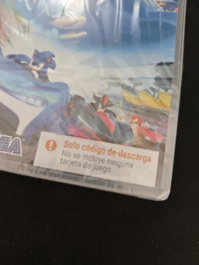 Nintendo Switch Team Sonic Racing sigillato