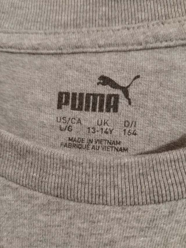 2 Camisetas Puma Talla 13-14 Años