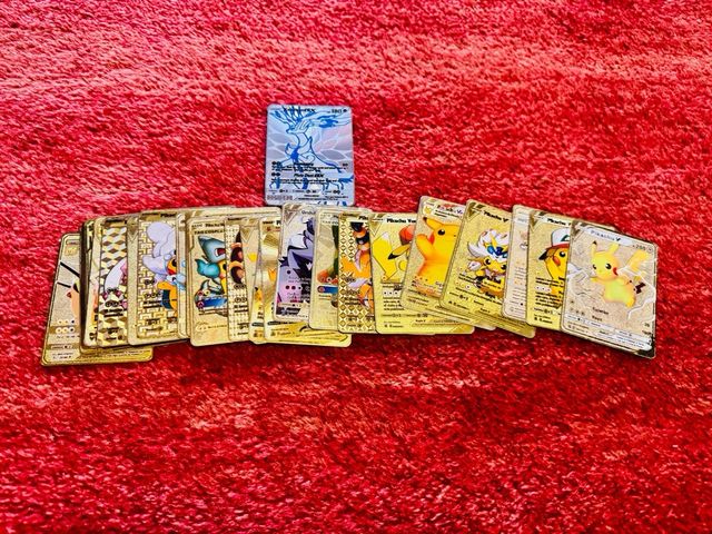 Tarjetas metálicas de Pokémon - 5€ cada una