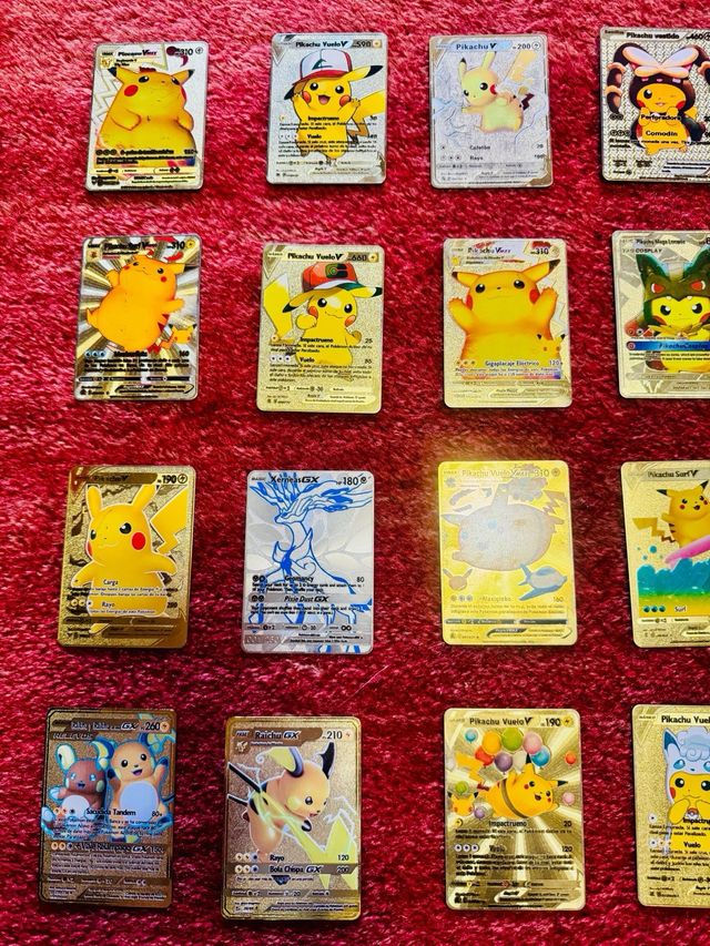 Tarjetas metálicas de Pokémon - 5€ cada una