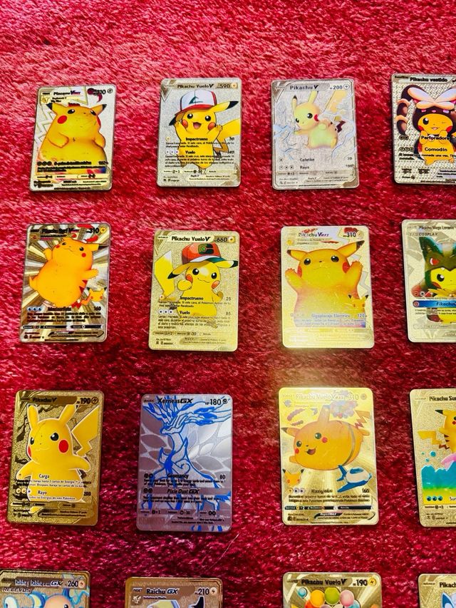 Tarjetas metálicas de Pokémon - 5€ cada una