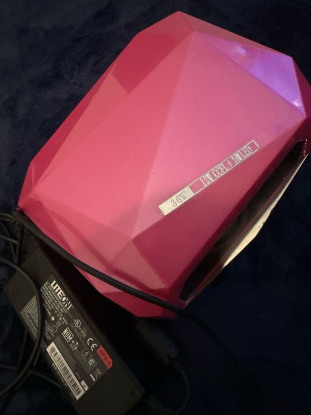 Lámpara UV LED 36W Diamante Rosa TEMPO DI SALDI