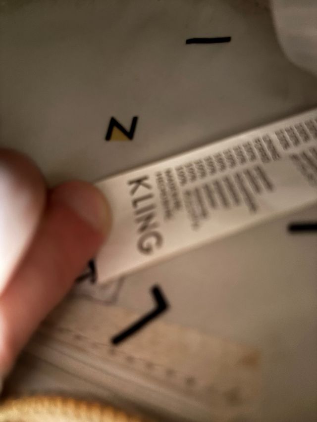 Bolso redondo KLING abeja bordada