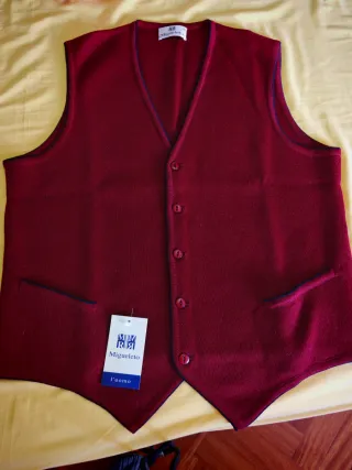 Chaleco Migueleto Hombre Rojo