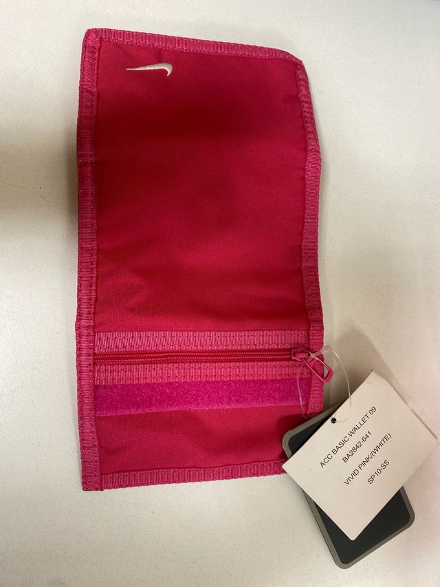 Cartera Nike Basic Wallet 09 Rosa
