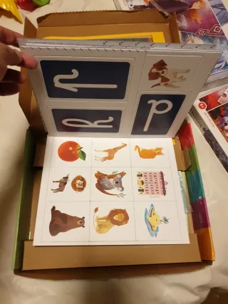 Letras Táctiles Montessori Clementoni