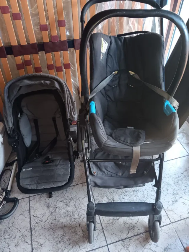 Cochecito de bebé y silla de paseo