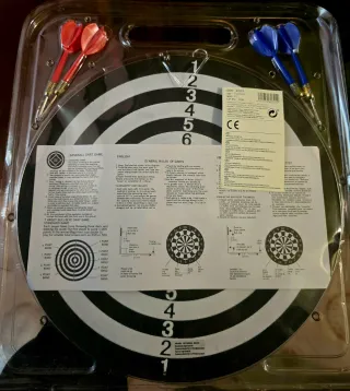 Diana de dardos con dardos