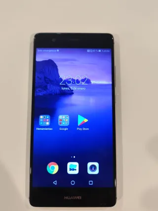 Telefono cellulare Huawei P9 nero/argento