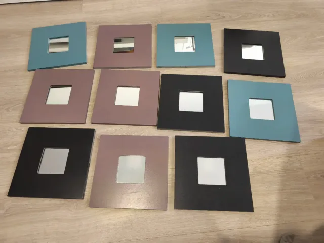 Cuadros decorativos Malma madera y cristal